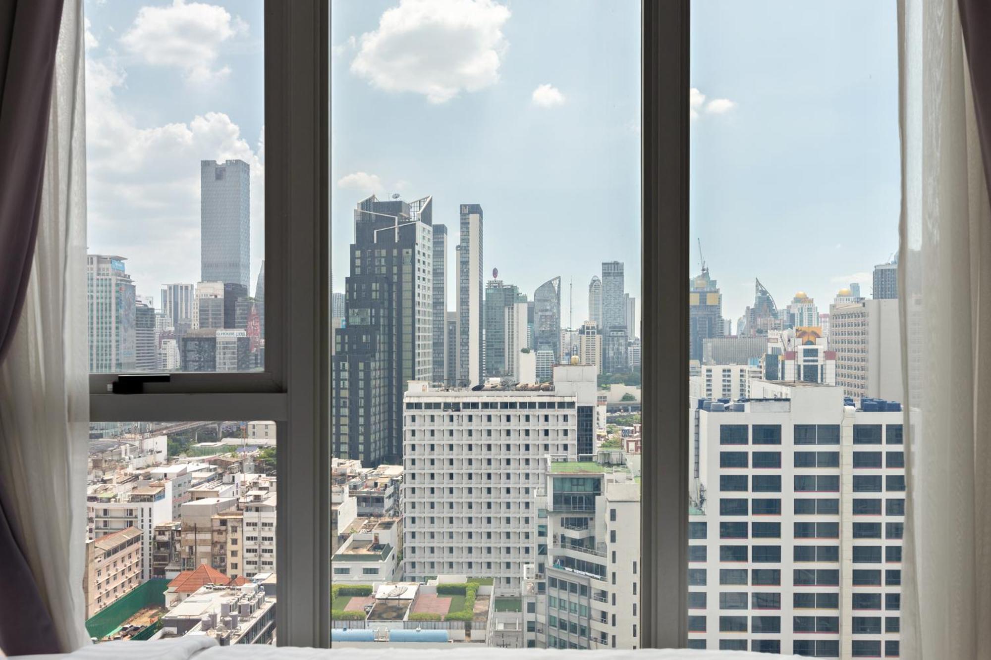Апартаменты The Echelon Sukhumvit 11 By Lefoyer Бангкок Экстерьер фото