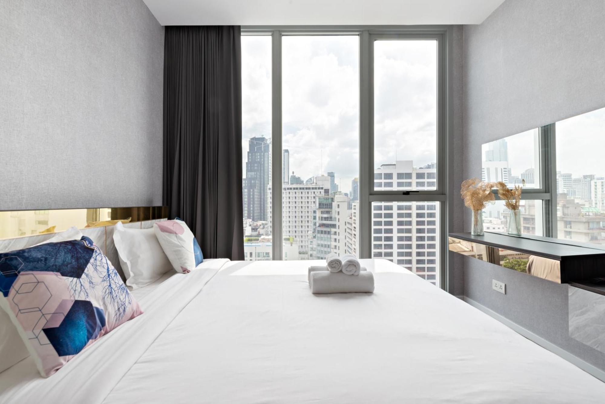 Апартаменты The Echelon Sukhumvit 11 By Lefoyer Бангкок Экстерьер фото