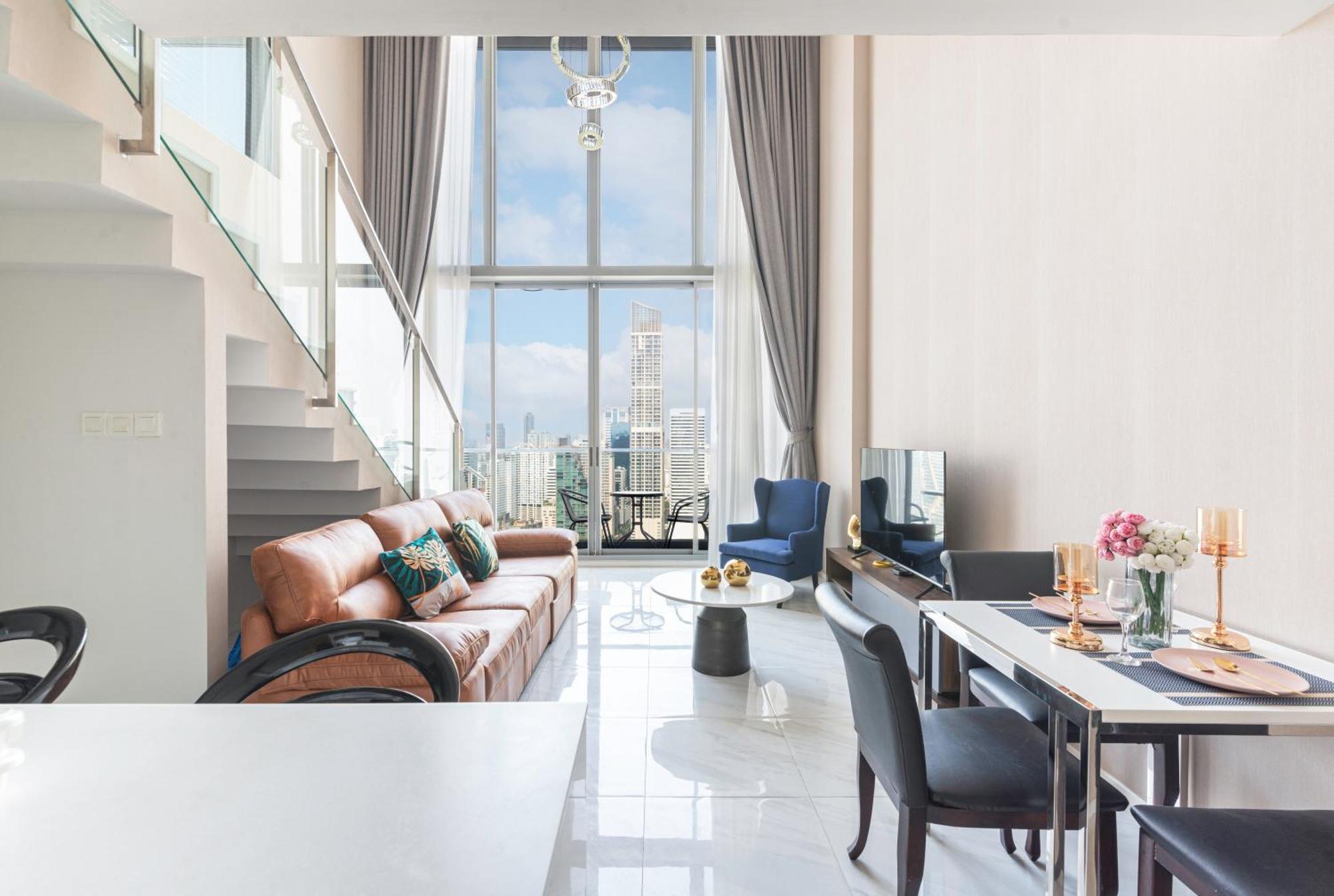 Апартаменты The Echelon Sukhumvit 11 By Lefoyer Бангкок Экстерьер фото