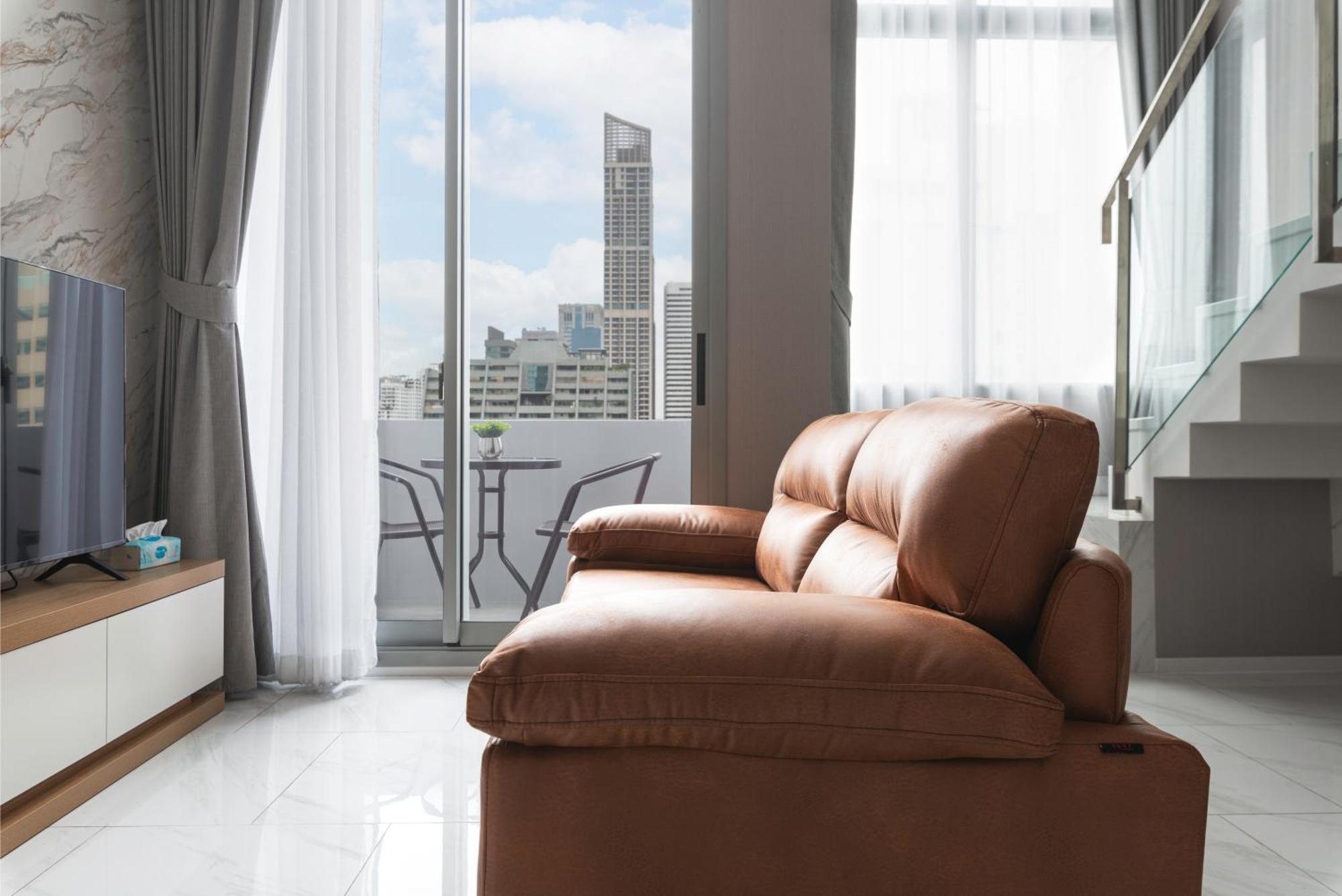 Апартаменты The Echelon Sukhumvit 11 By Lefoyer Бангкок Экстерьер фото