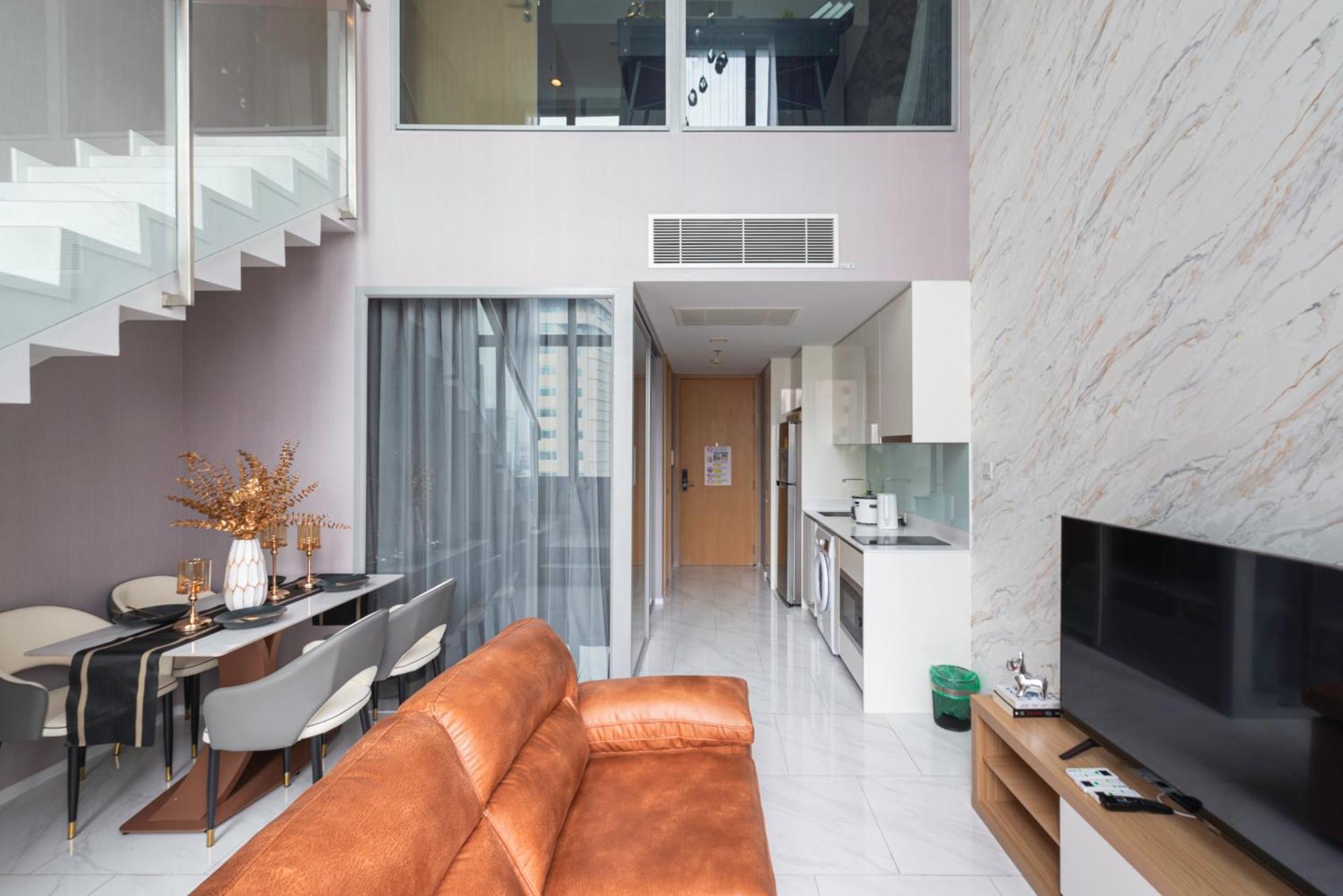 Апартаменты The Echelon Sukhumvit 11 By Lefoyer Бангкок Экстерьер фото