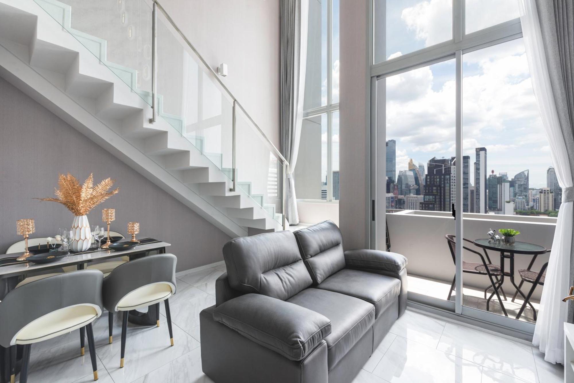 Апартаменты The Echelon Sukhumvit 11 By Lefoyer Бангкок Экстерьер фото